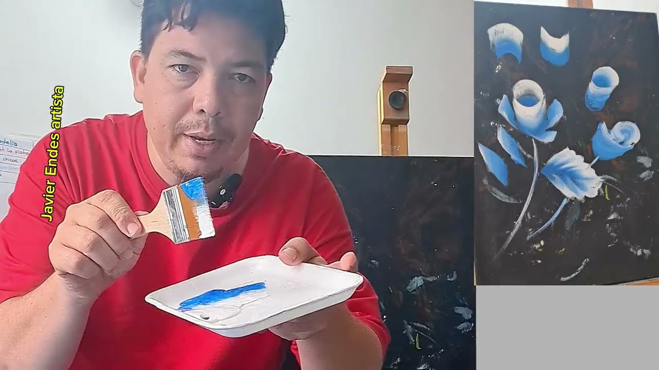 Tutorial de PINCELADA DOBLE CARGA 