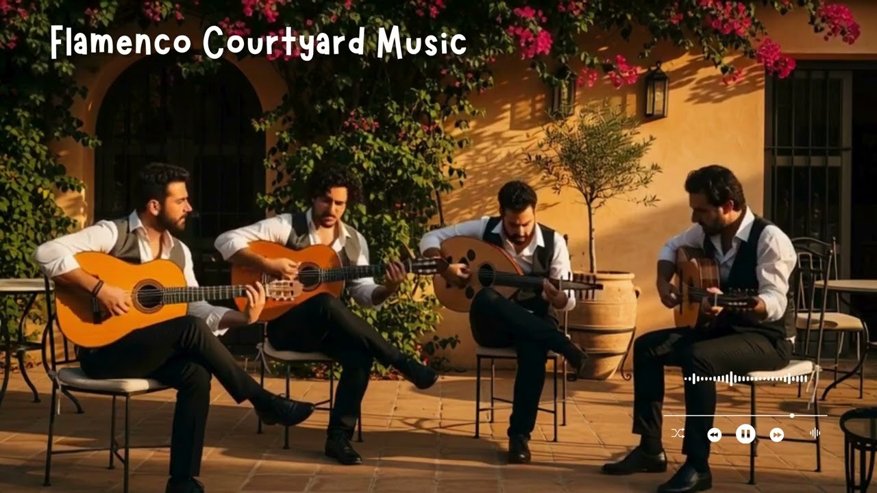 Flamenco Oud Strings Instrumental | Relaxed Mediterranean Rhythm