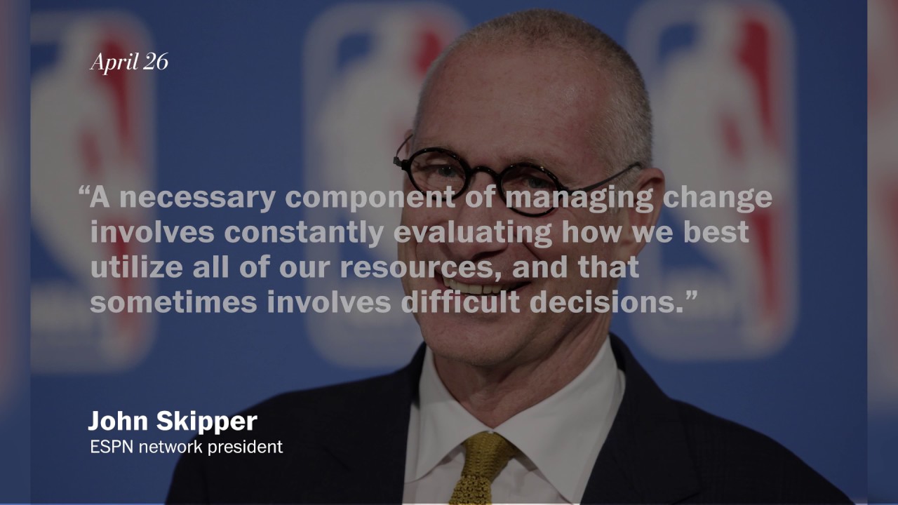 Werder, Stark hit in massive ESPN layoffs