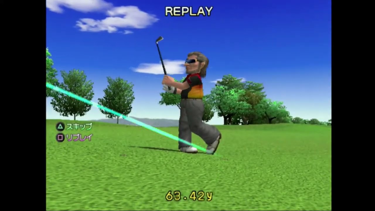 みんなのGOLF4 STROKE 川奈ホテルC RT -19 ベイダー