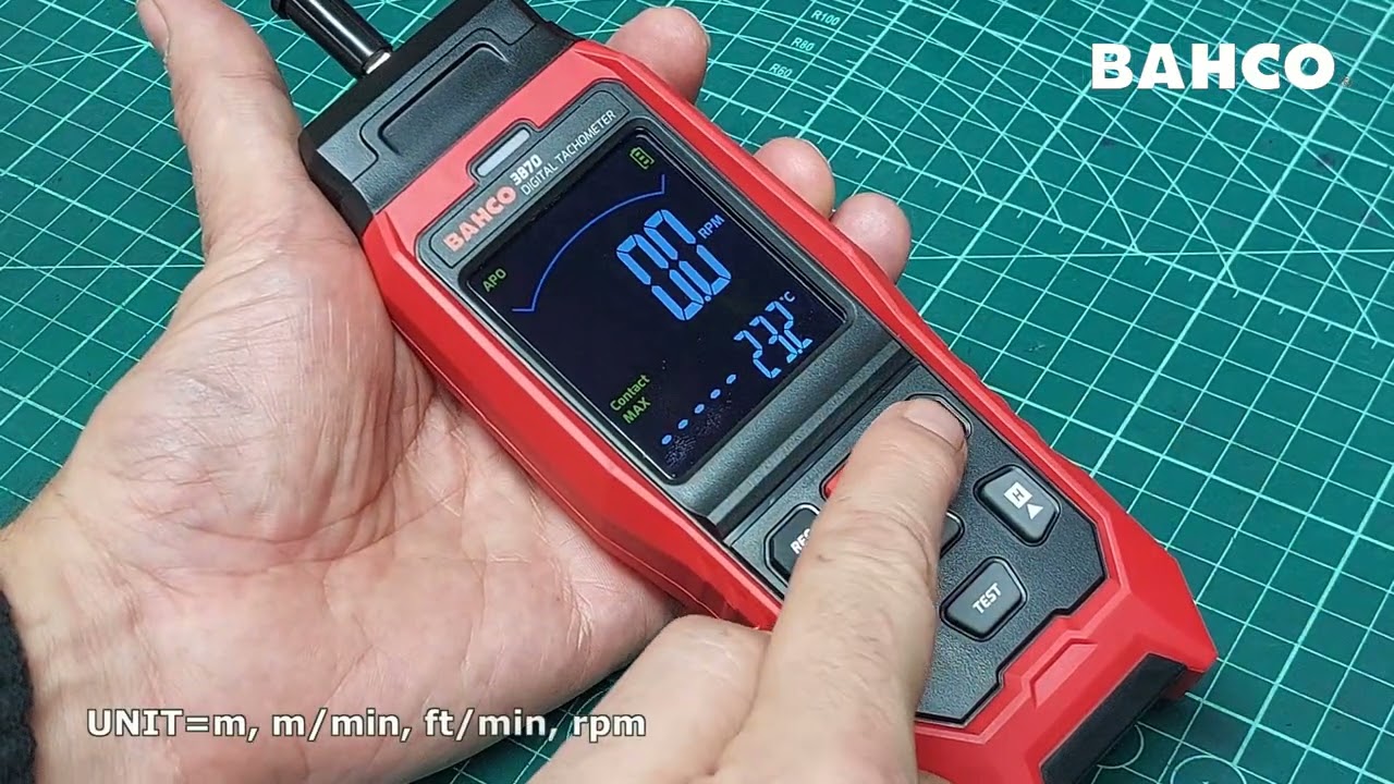 3870-TAHCOMETER2 - UNBOXING & APPLICATIONS