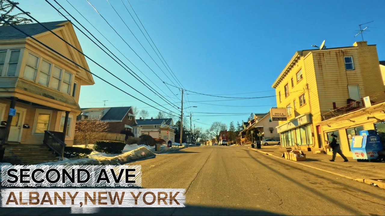 A short tour drive around second Ave, Albany ny 