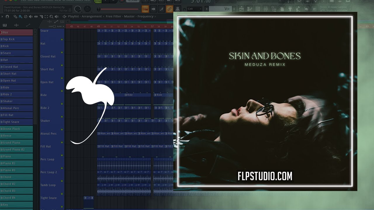 David Kushner - Skin and Bones (MEDUZA Remix) (FL Studio Remake)