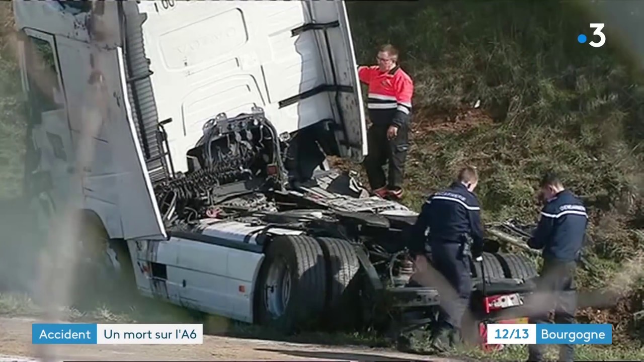 Yonne : l’autoroute A6 fermée plusieurs heures à Nitry suite à un accident mortel