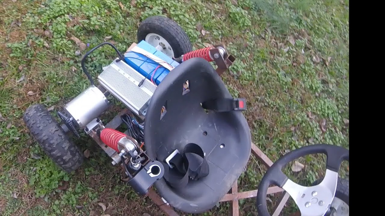 72 Volt Electric Go Kart Build