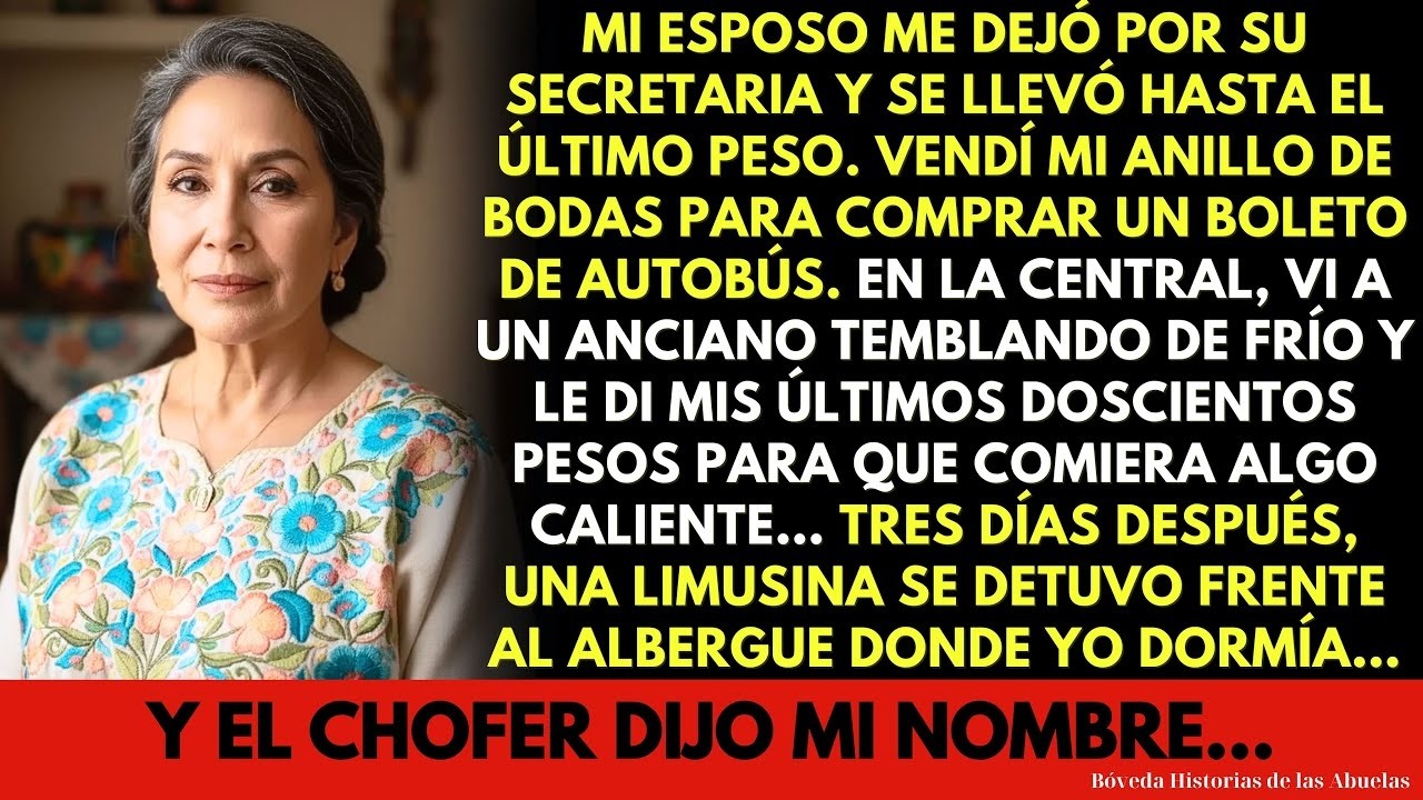 En Medio del Frío , Le Di Mis Últimos Doscientos Pesos a Un Desconocido… Sin Saber Que Era Millon