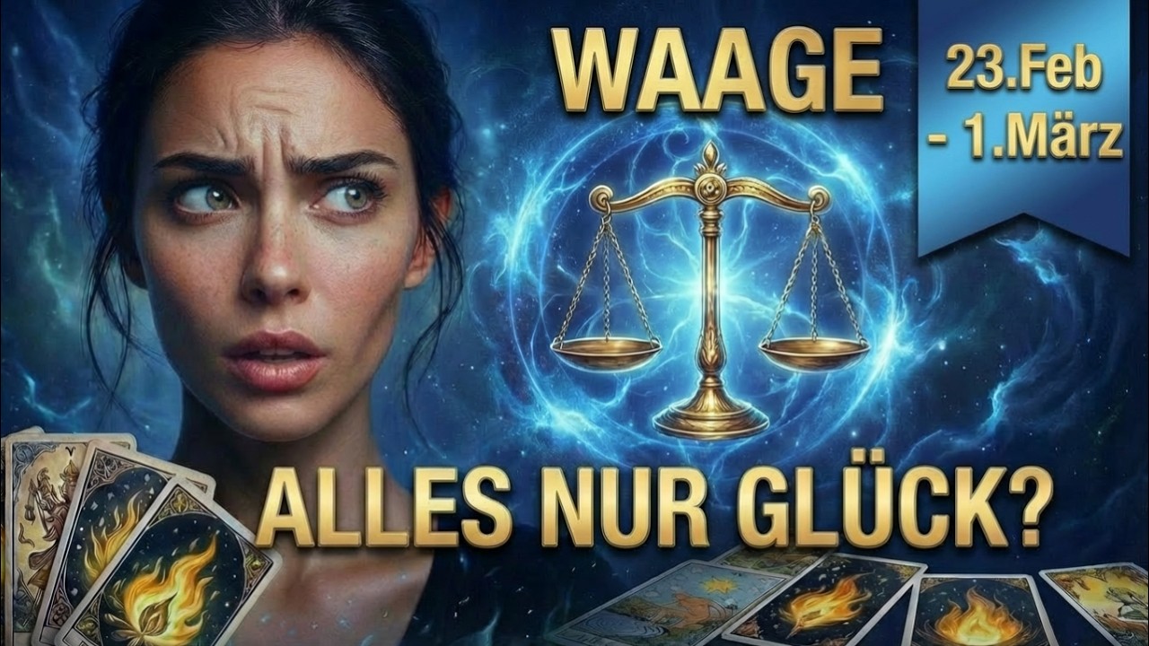 WAAGE ♎ 23. FEB – 01. MÄRZ: Triffst du jetzt die richtige Wahl? 💫 Liebe, Beruf & Tarot-Orakel