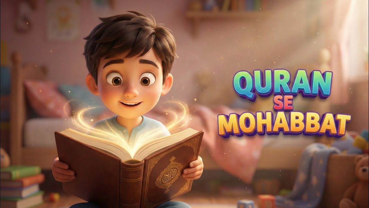 Quran Se Mohabbat | Ek Masoom Bacha Ki Dil Chhoo Lene Wali Kahani | Islamic Cartoon Story Urdu/Hindi