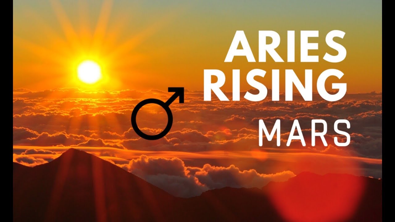 Aries Rising Chart Ruler: Mars!
