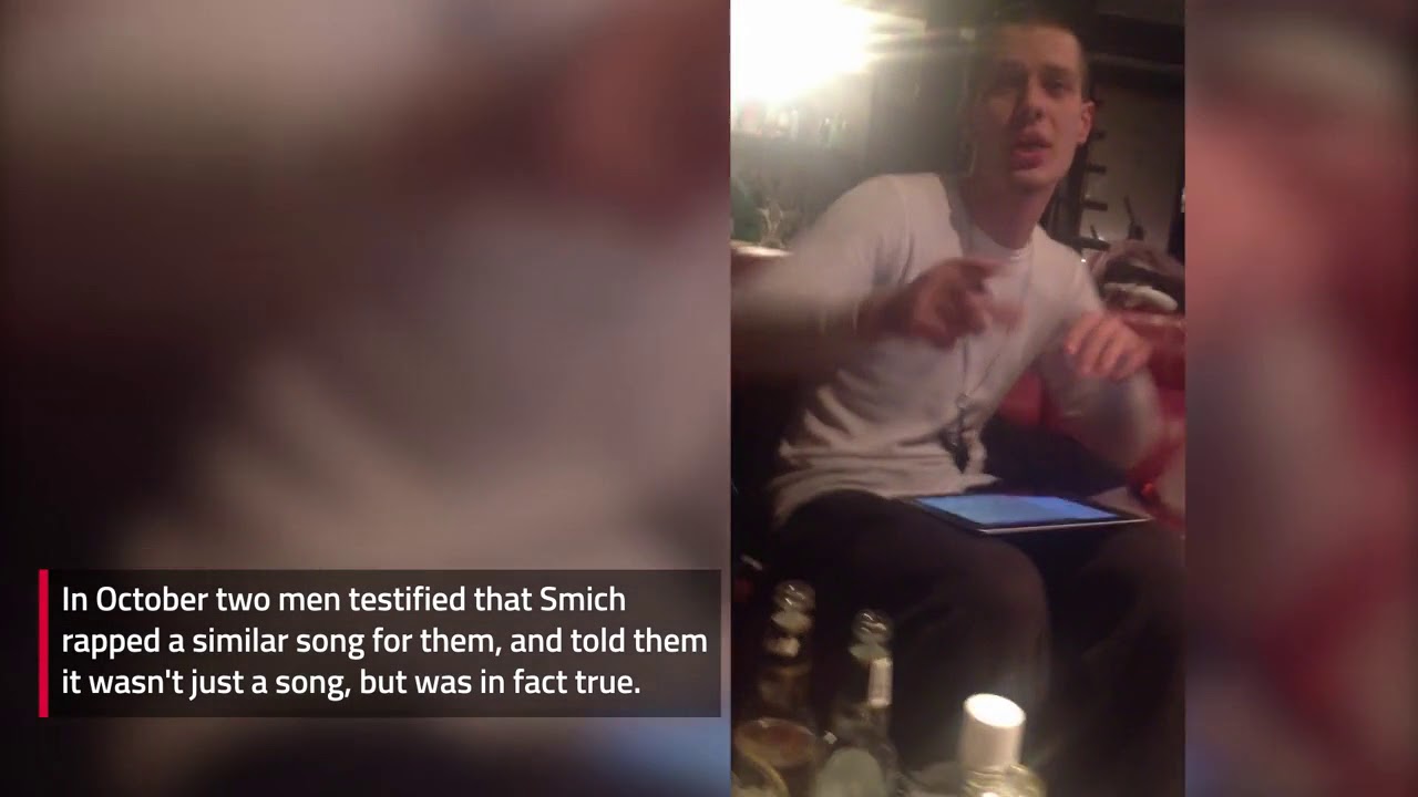 Mark Smich raps in video shown at first-degree murder trial