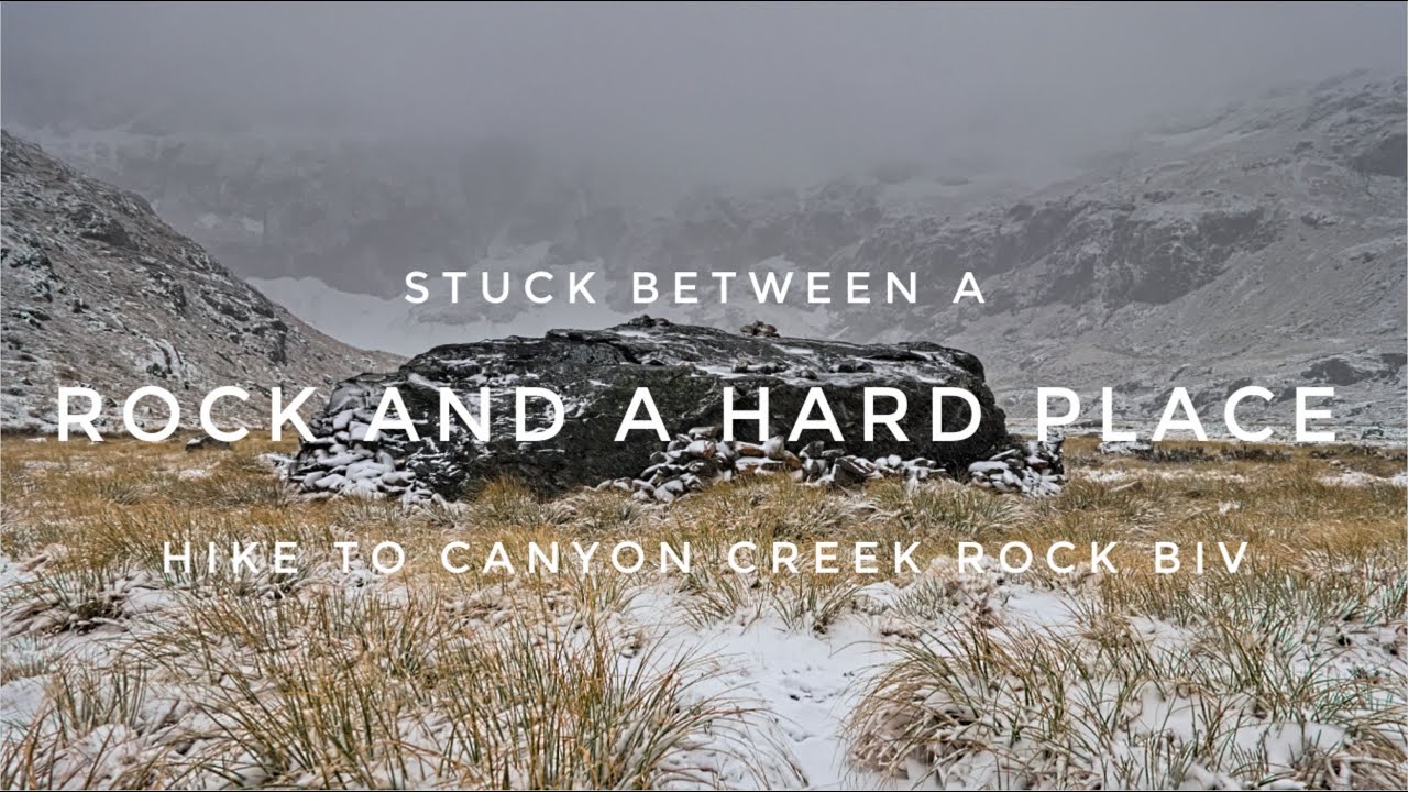 Stuck Between a Rock and a Hard Place - Hike to Canyon Creek Rock Biv