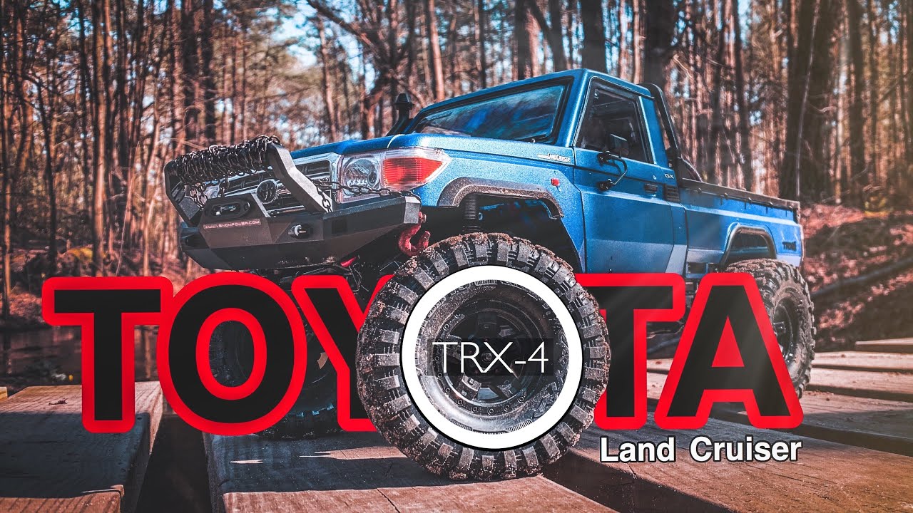 RC Car Traxxas TRX-4 Sport/Killerbody (LC70) TOYOTA/Land Cruiser - First RUN