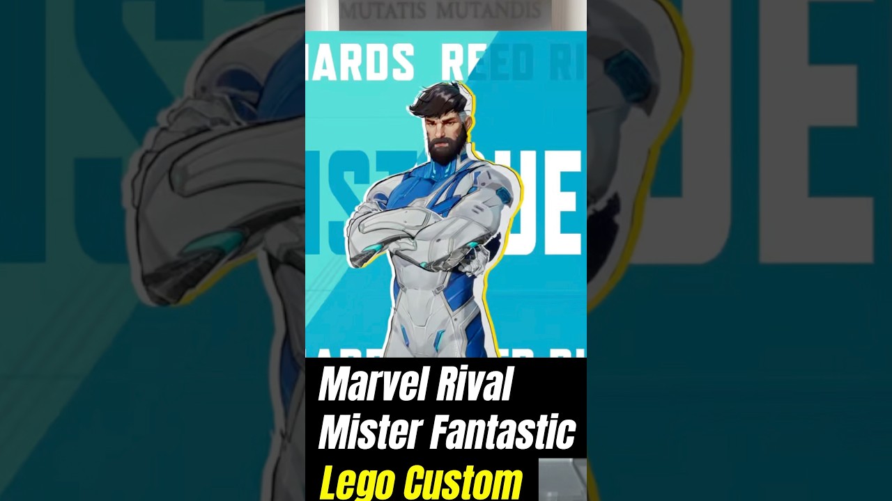Lego custom Marvel Rivals Mister Fantastic | #marvelrivals #lego #custom #marvel #fantastic