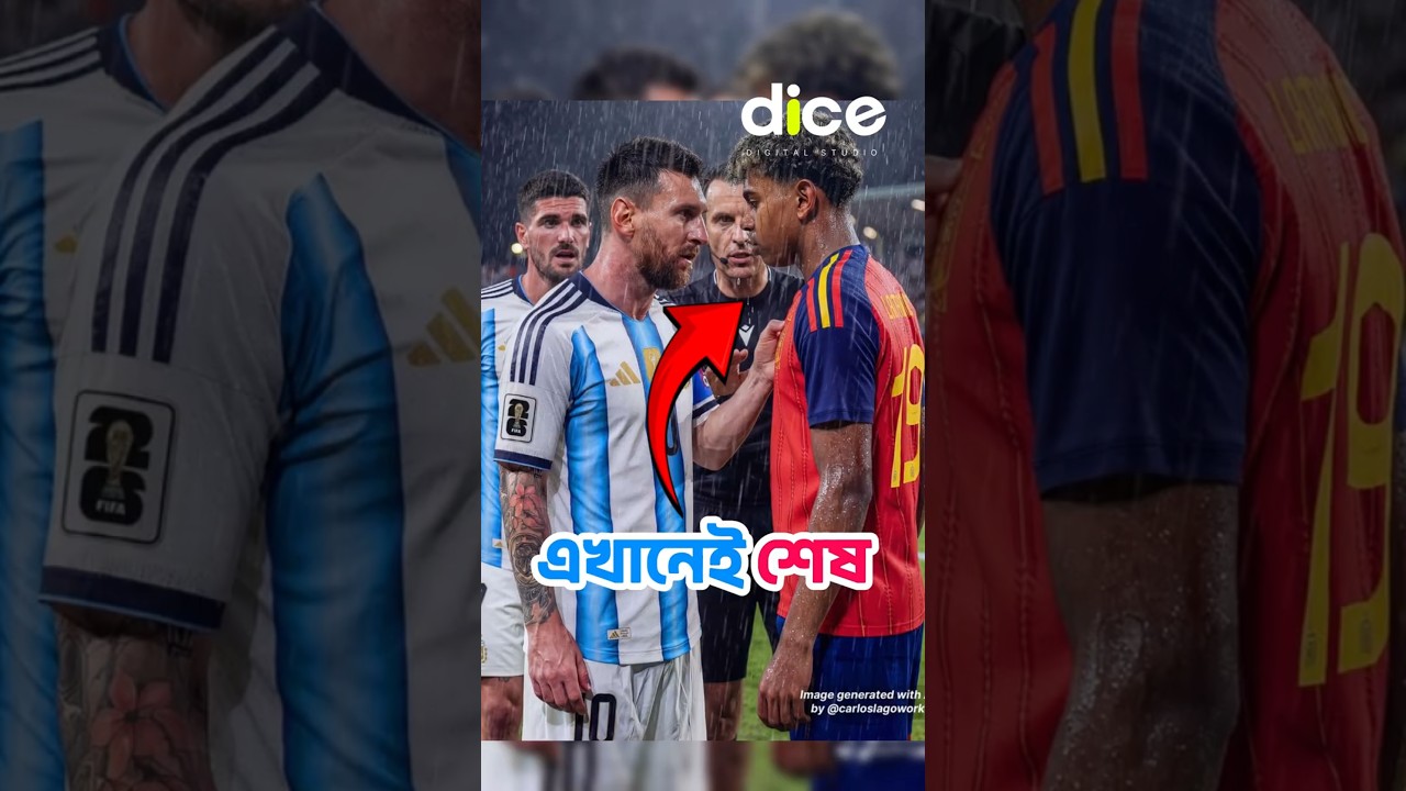 বিশ্বকাপের ফাইনালে বড় পরিবর্তন | Dice Football khela Fifa World Cup 2026 ⚽Messi Argentina Spain