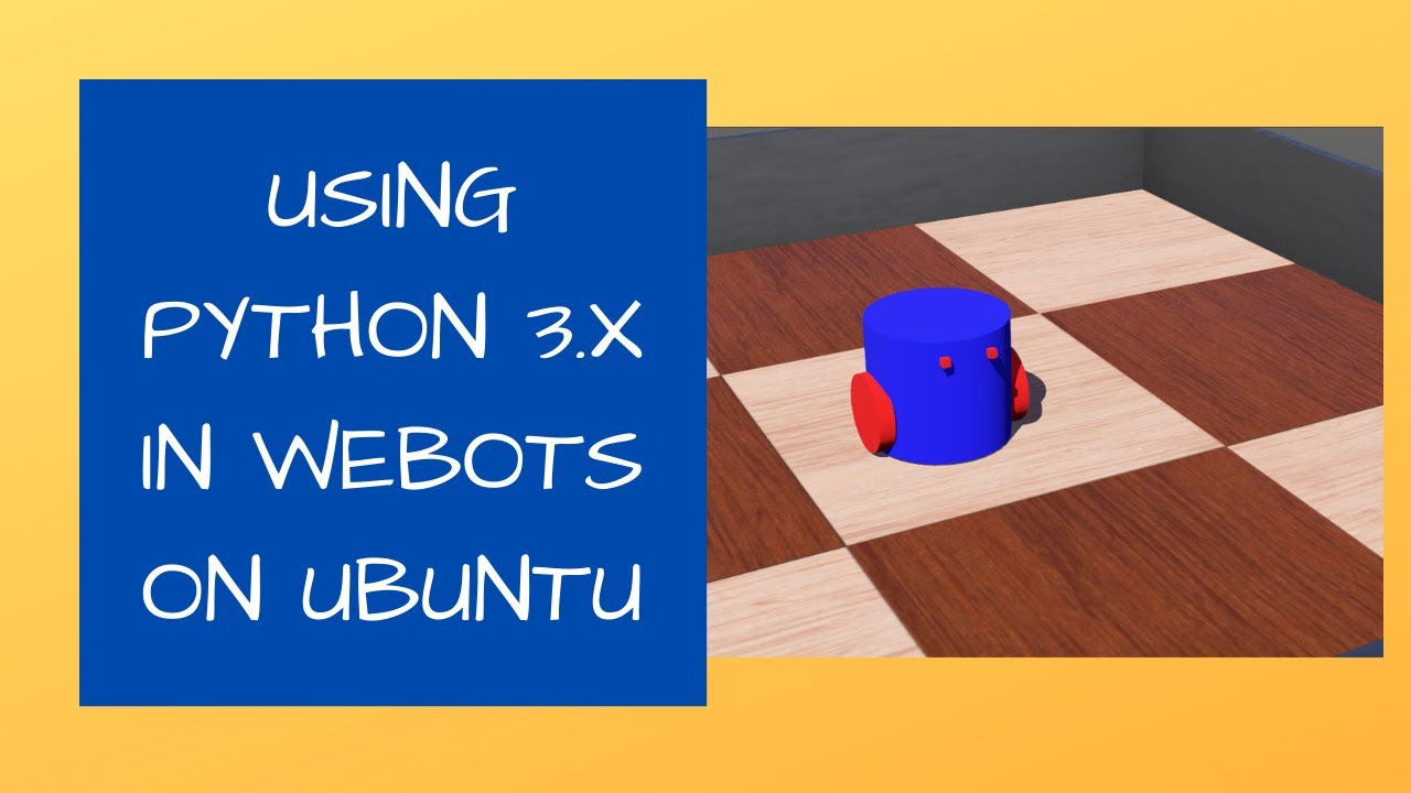 [РЕШЕНО] Как использовать код Python 3 в Webots на Ubuntu? // Учебное пособие по Webots Python