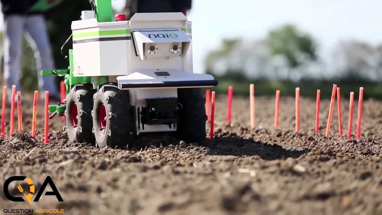 Robot de désherbage Oz de Naïo Technologies | SIMAQ \ Gmabe