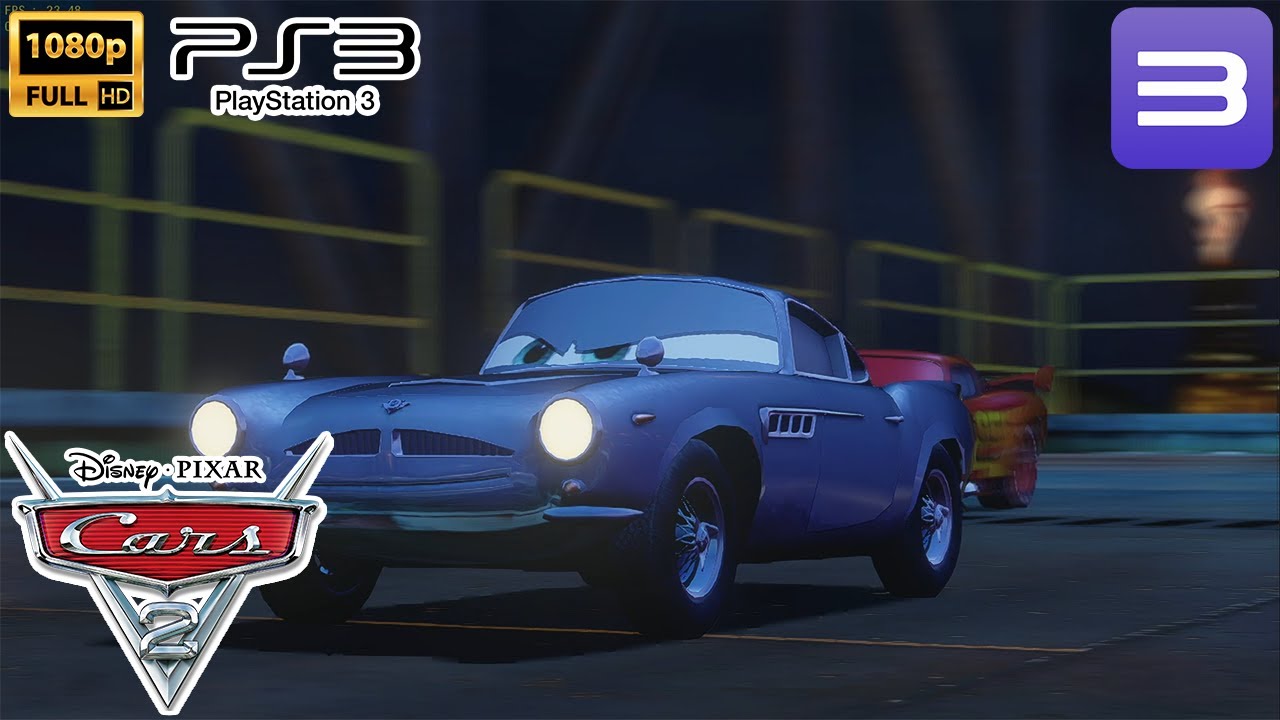 Cars 2: The Video Game - Finn McMissile PS3 HD Gameplay (RPCS3)