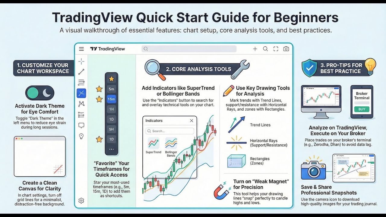 TradingView Setup for Professional Analysis | Clean Charts, Precision Tools & Market Context