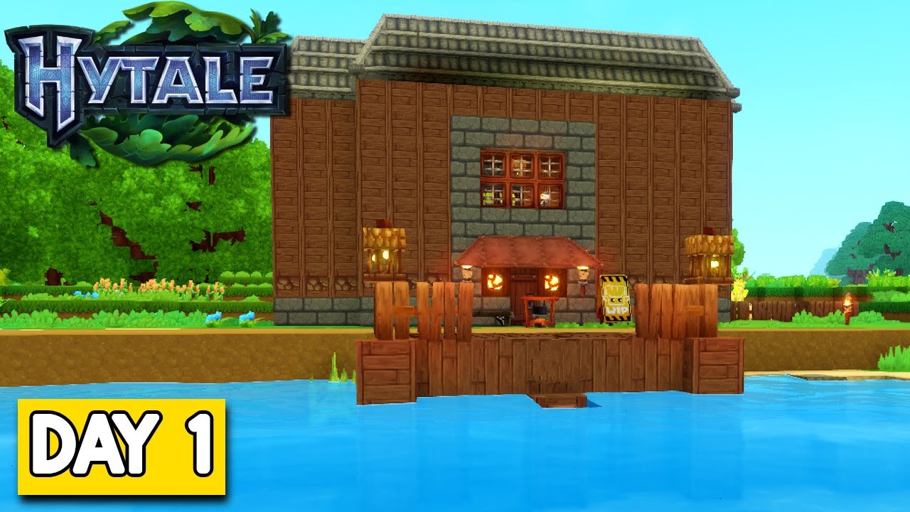 Our Life In Hytale Begins.. - DAY 1 - Hytale