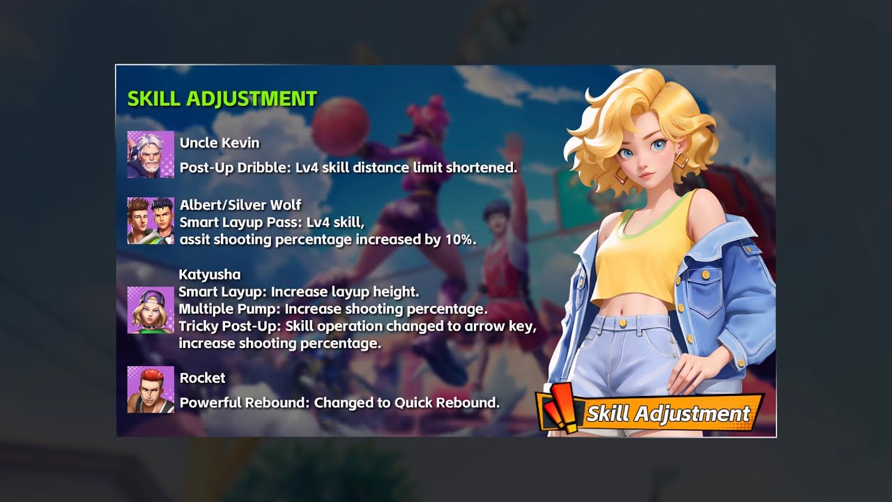 Streetball Allstar - CRAZY INCOMING BALANCE CHANGES! ROCKET BUFFED?!?!?!
