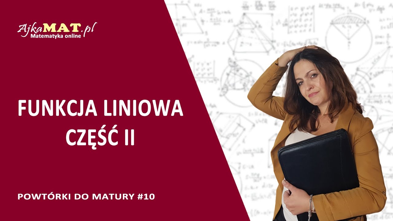 Funkcja liniowa - część II