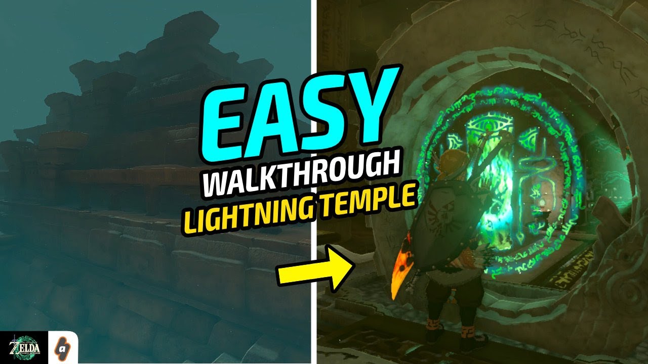 EASY LIGHTNING Temple Complete Walkthrough | The Legend of Zelda Tears of the Kingdom