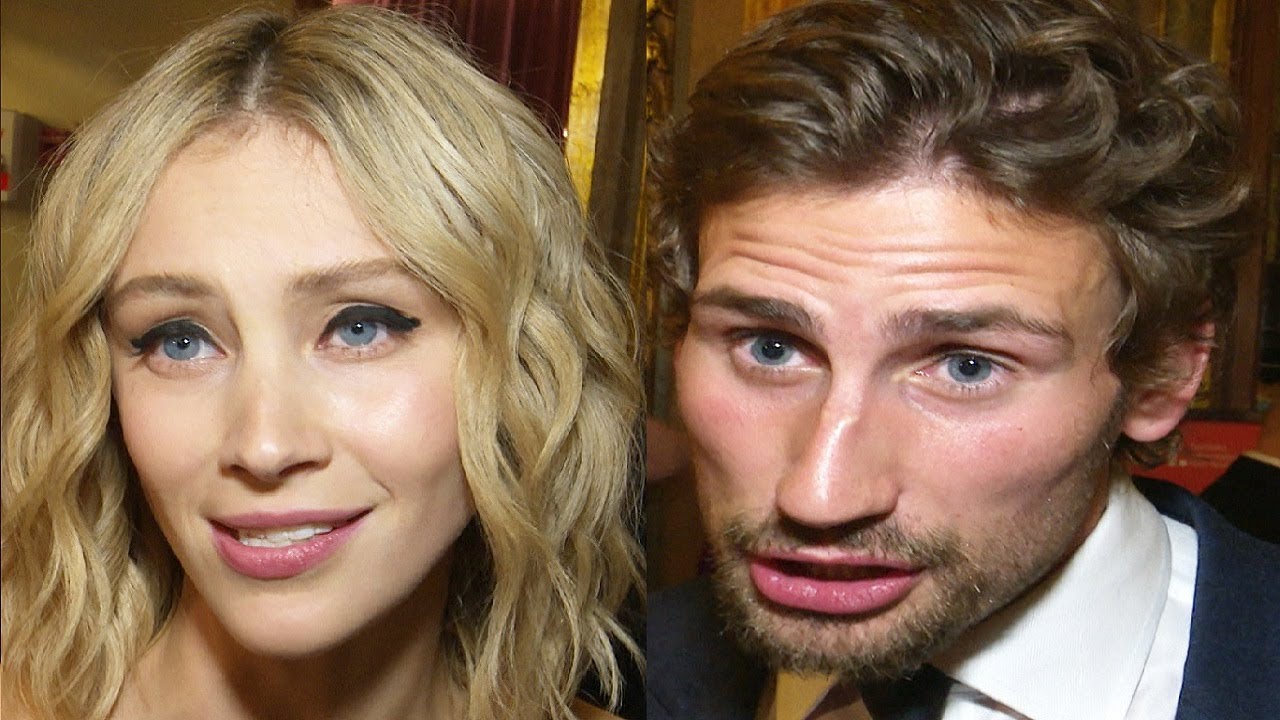 Sarah Gadon & Edward Holcroft Interview Alias Grace Premiere