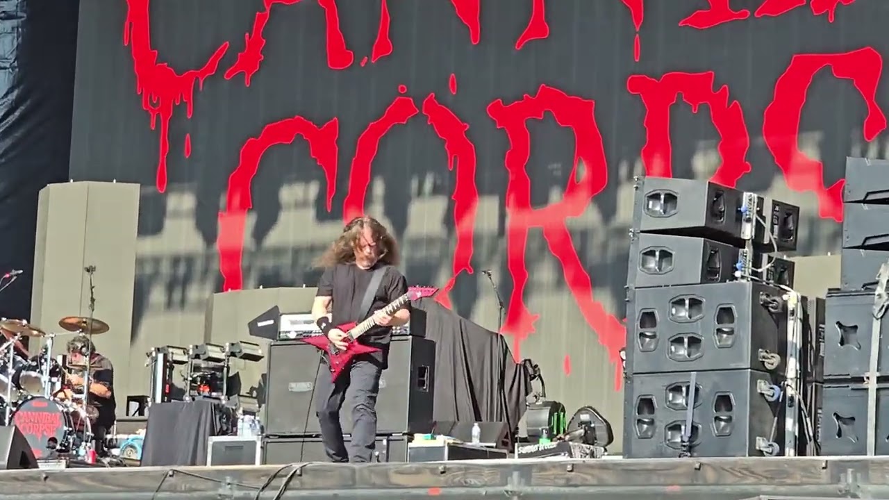 Cannibal Corpse - Inhumane Harvest live at Louder Than Live in Louisville, Kentucky Sept 18, 2025