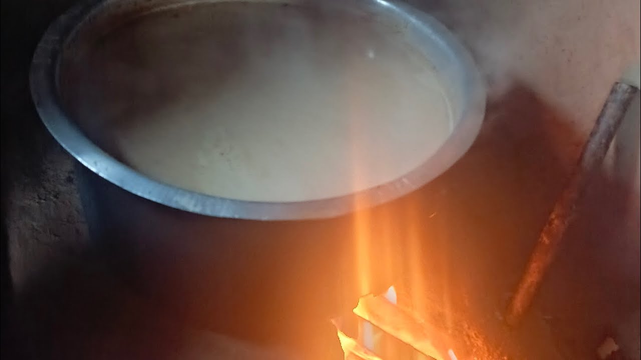 African Cooking | Preparing Tea the African Way in My Village//