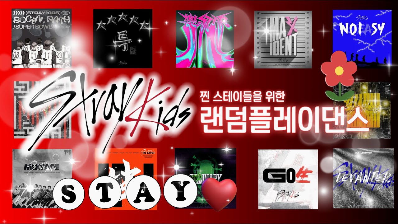 🖤스트레이키즈 랜덤플레이댄스❤/스테이/최신곡/인기곡/스키즈