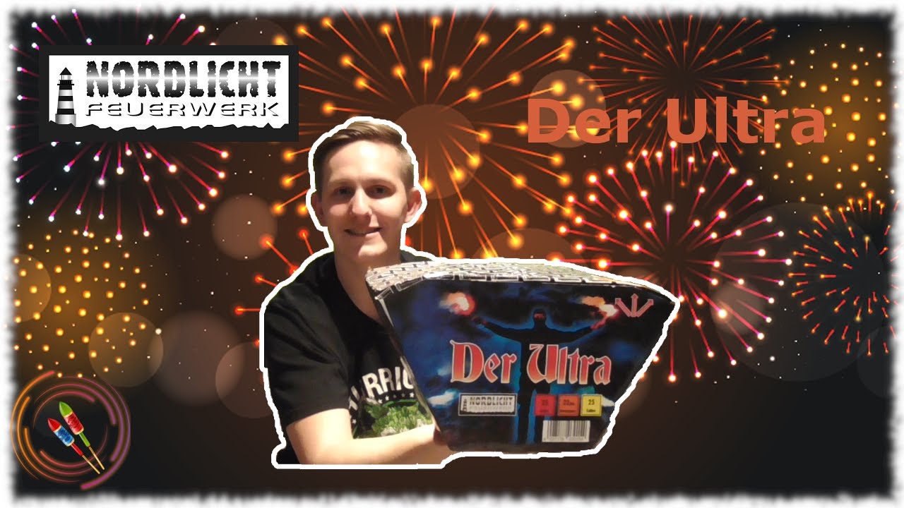 Der Ultra von Nordlicht Feuerwerk | richtig edle Fächerbatterie | Mister Pyrotec