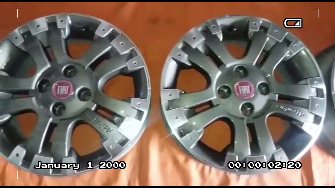 Antes & Depois Fiat Strada Adventure | aro 15 Dedé rodas