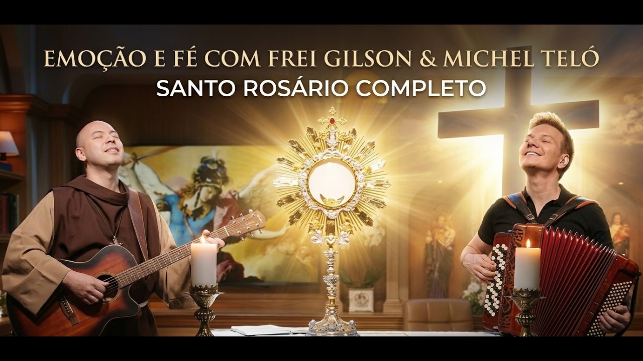 Michel Teló e Frei Gilson: A oração que parou o Brasil (Momento Lindo)