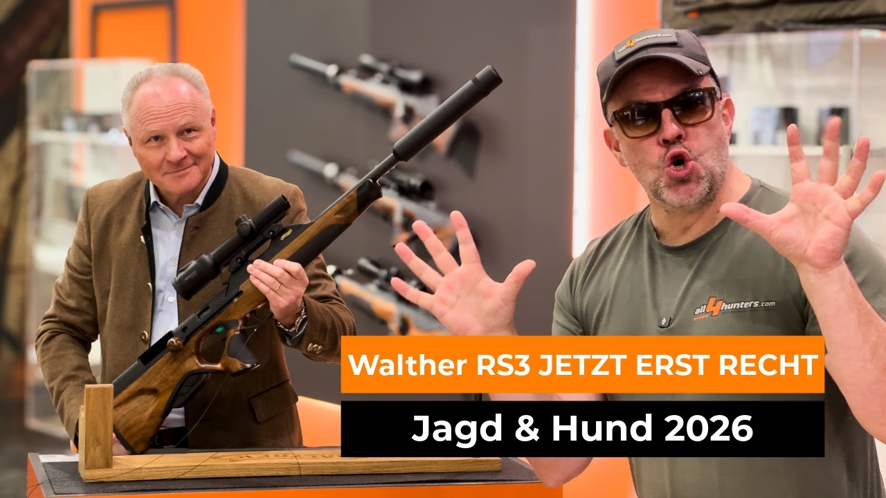 Jagd & Hund 2026: Walther RS3: JETZT ERST RECHT