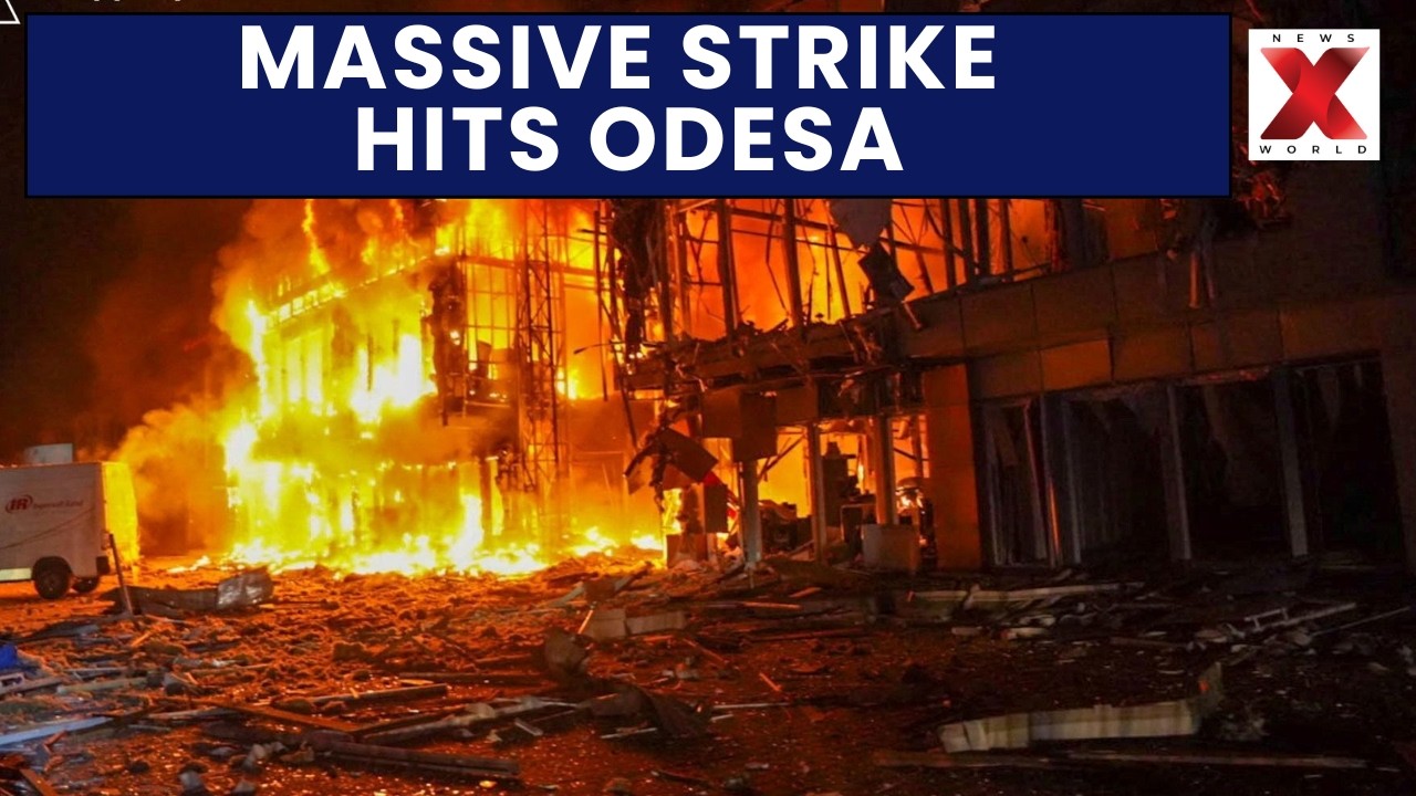 Massive Drone Strike Devastates Odesa Region, Damages Energy Infrastructure | NewsX World