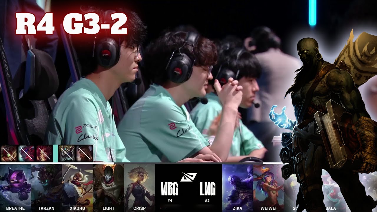 LNG vs WBG - Game 2 | Round 4 S14 LPL Summer Playoffs 2024 | LNG Gaming vs Weibo Gaming G2 full