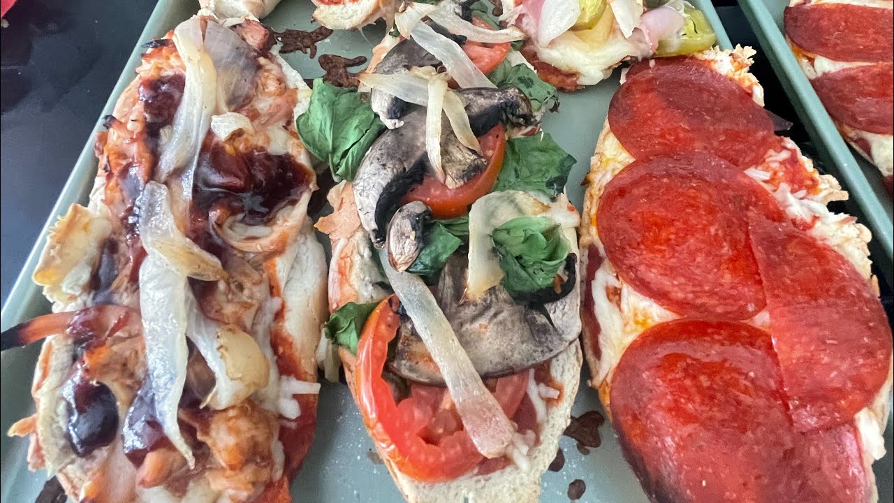 Pizza con bolillos Ami estilo 