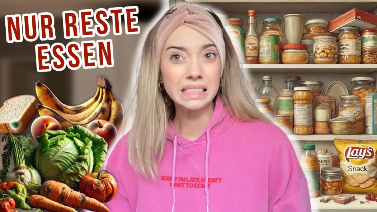 Jeden Tag nur Reste essen bis alles weg ist..
