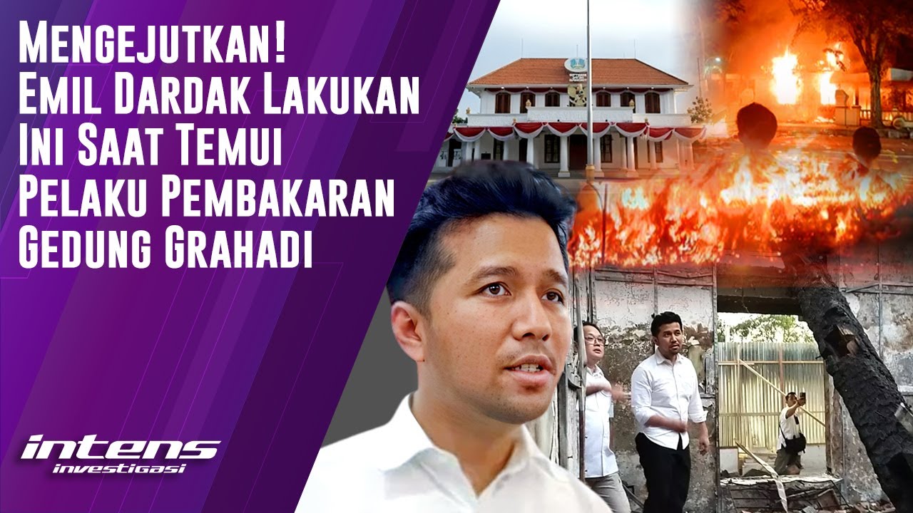 Respon Emil Dardak Saat Temui Pelaku Pembakaran Gedung Grahadi | Intens Investigasi | Eps 5673