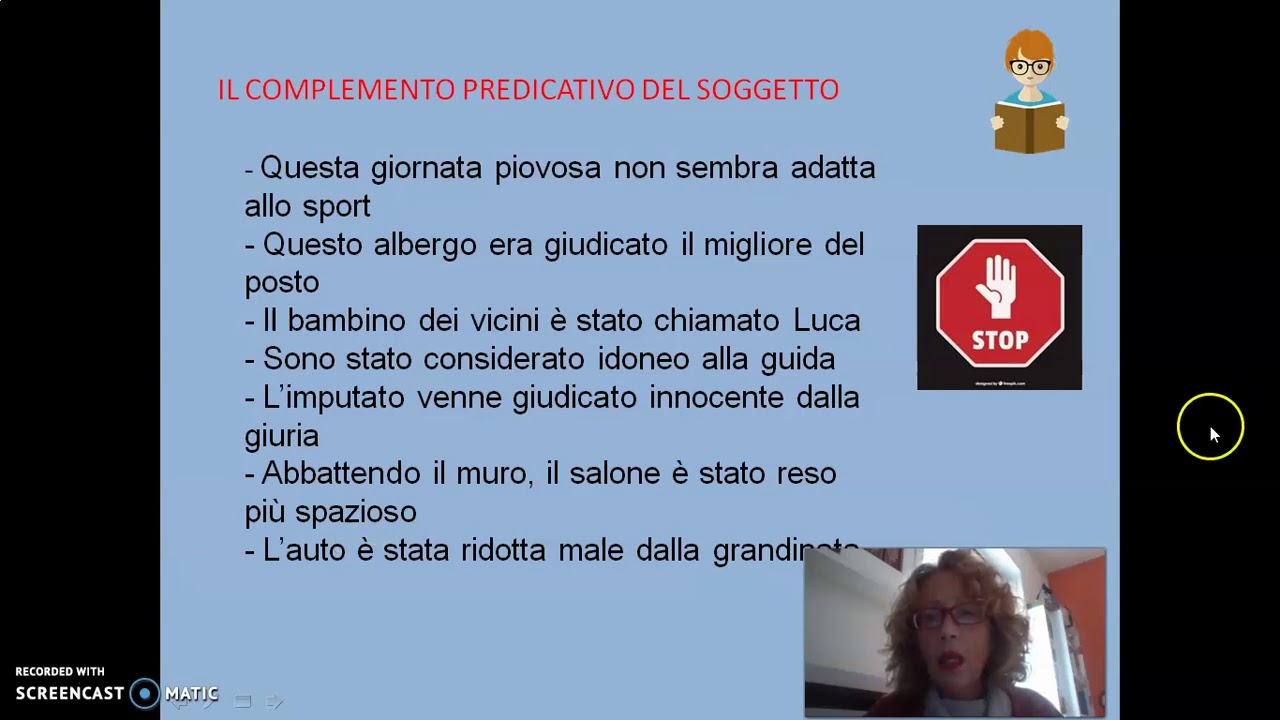 COMPLEMENTI PREDICATIVI DEL SOGGETTO E DELL'OGGETTO
