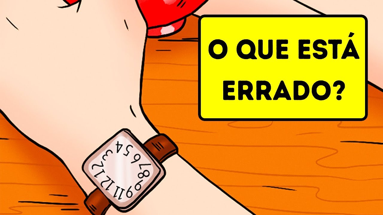 Você Consegue Adivinhar O Que Está Errado Aqui Em 1 Minuto?