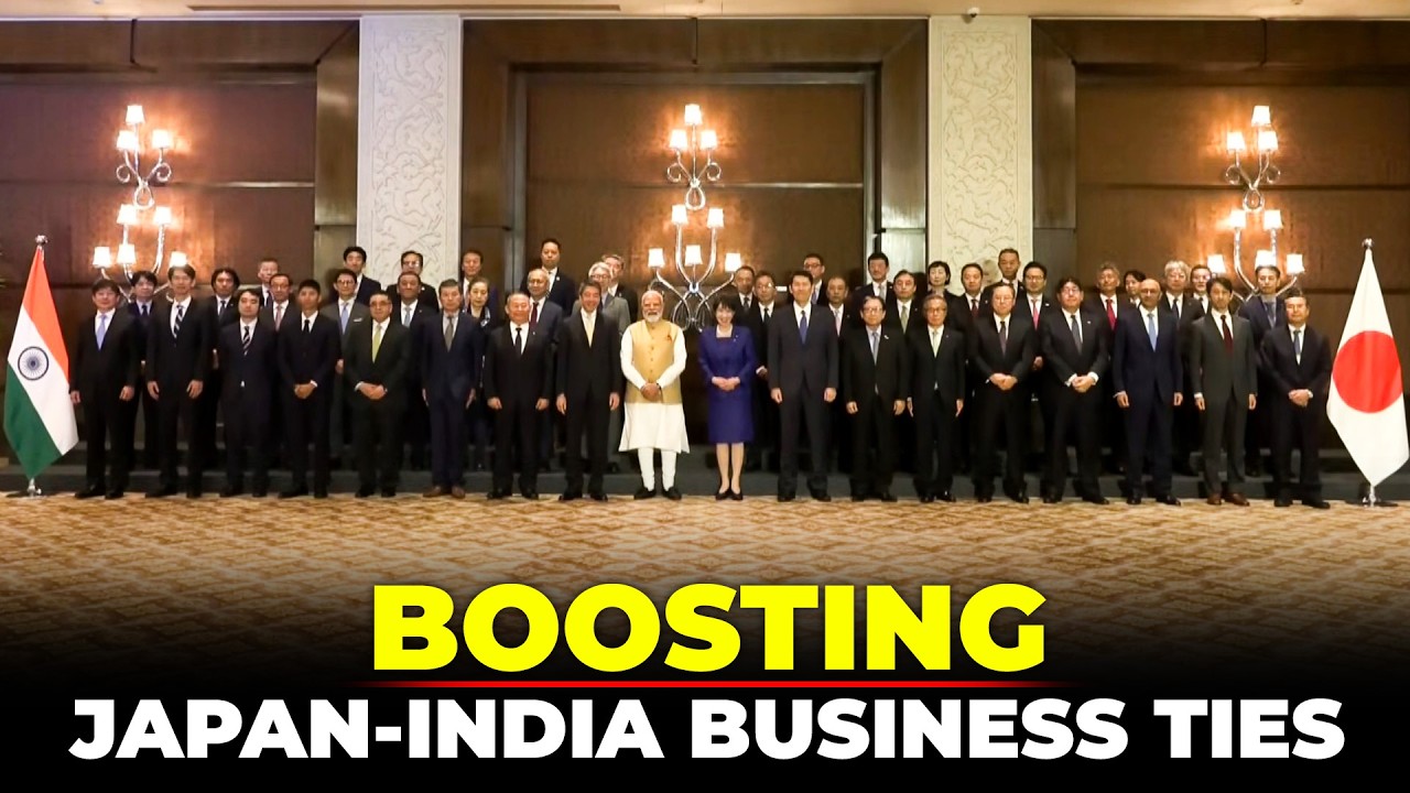 LIVE: PM Modi, PM Sanae Takaichi attend India-Japan Joint Economic Forum