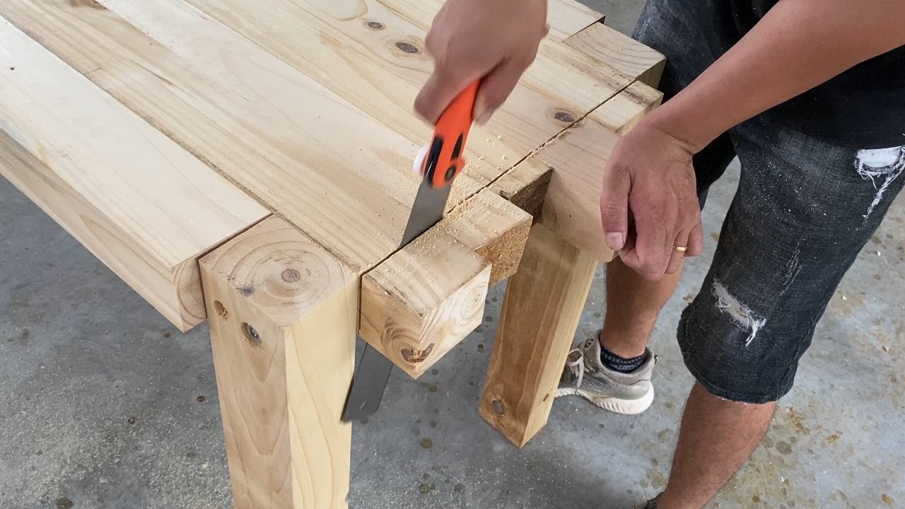 Cool Woodworking Projects Ideas - How To Build A Sturdy Table When You Don't Have Glue