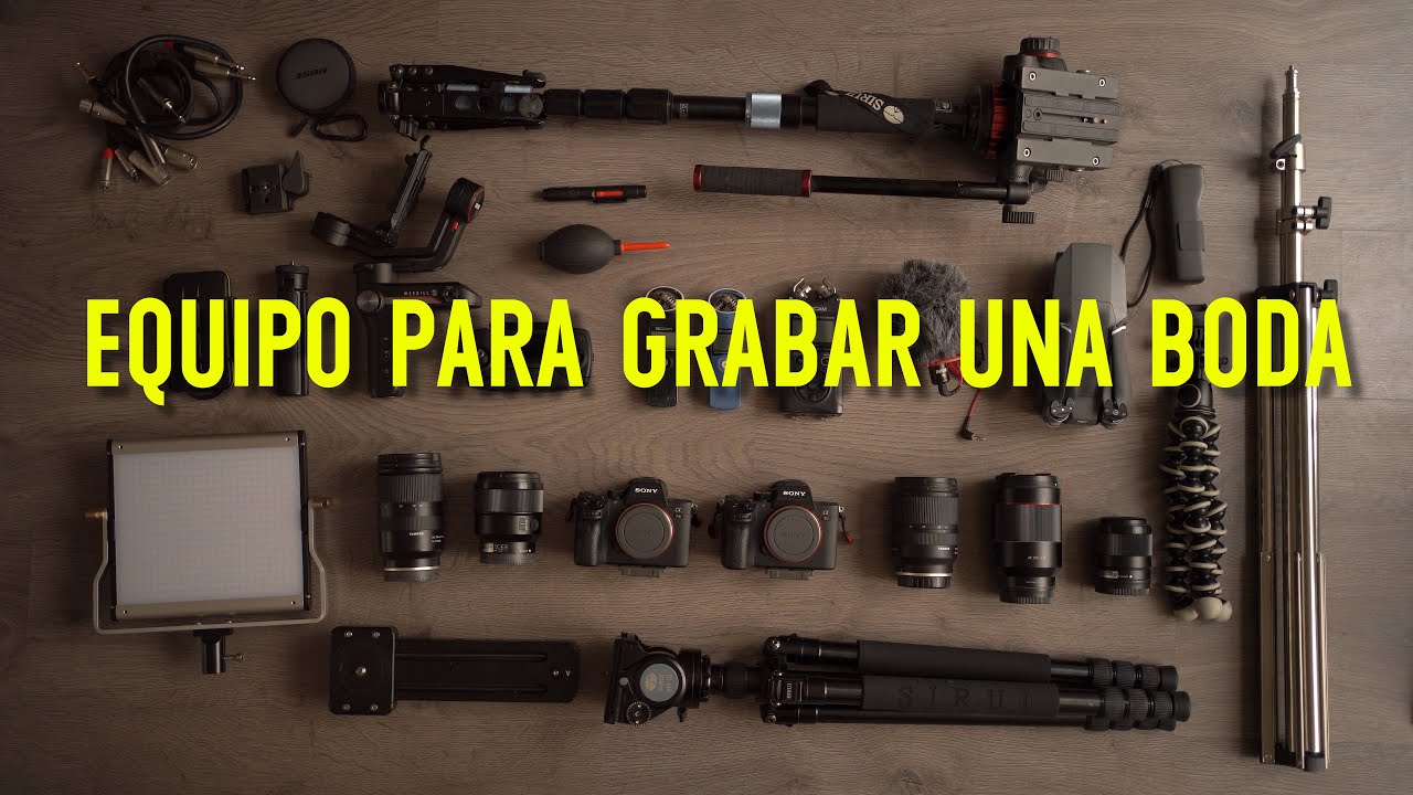 EQUIPO PARA BODA