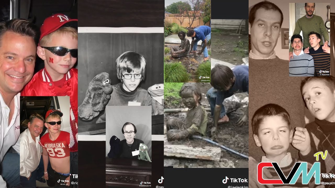I'm just a kid (RECREATING CHILDHOOD THROWBACK PHOTOS) TikTok Compilation