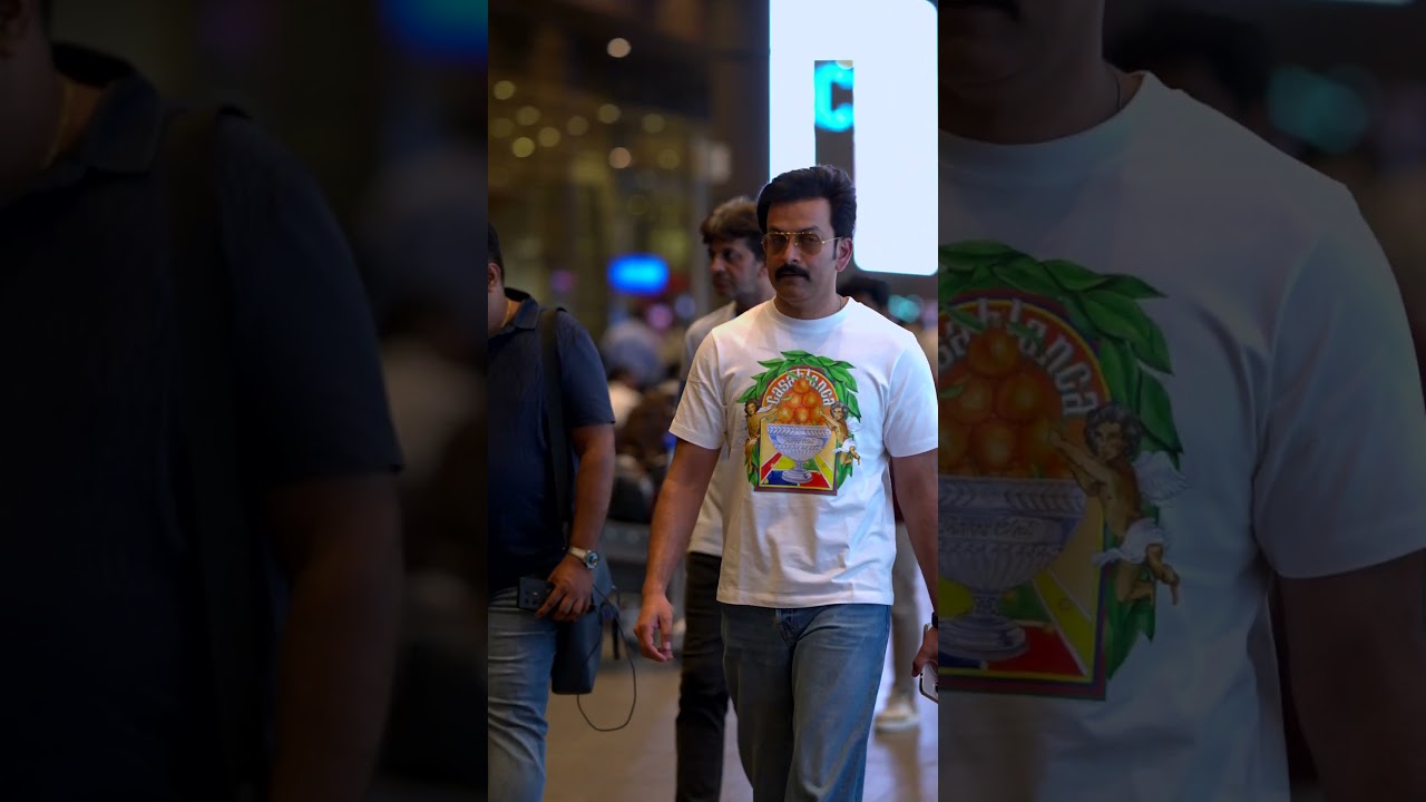 Prithviraj Sukumaran at Empuraan Movie Trailer Launch Event  #empuraan