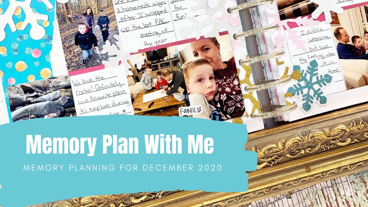 December 2020 Memory Planning - Happy Planner - MAMBI