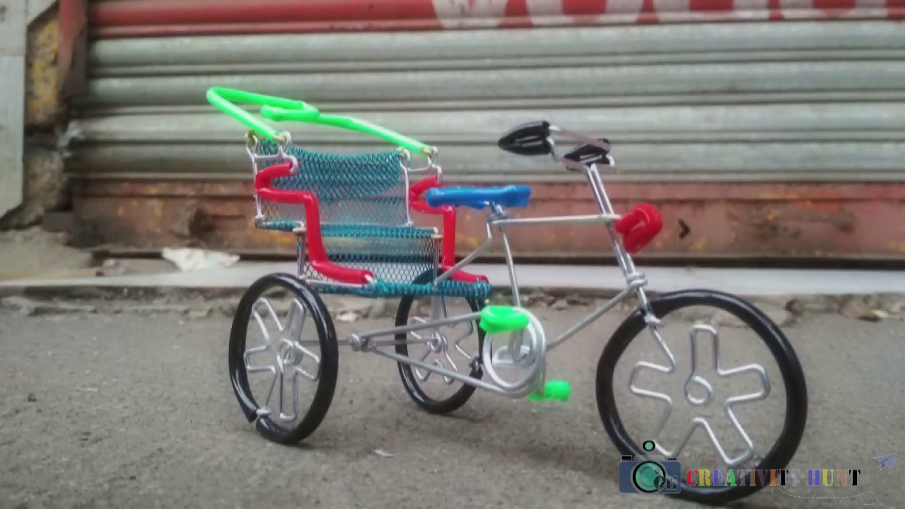 Creativity Hunt 3.2 : Wire Art(Cycle Rickshaw)