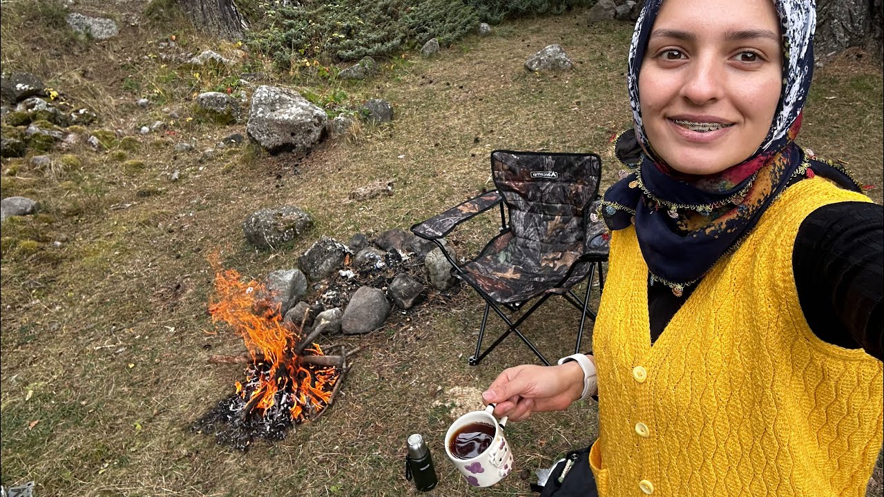 TEK BAŞINA MANTAR TOPLAMAYA GİDİYORUM..🍄