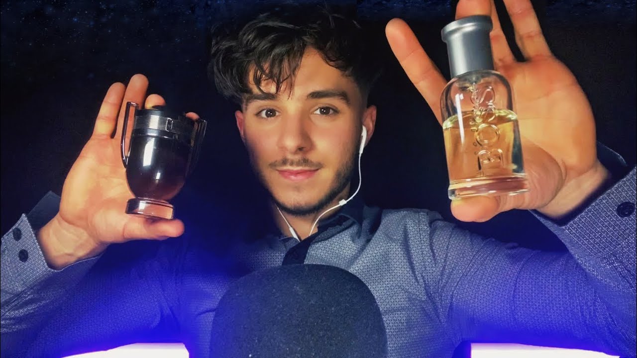 ✨ASMR ROLEPLAY VENDEUR DE PARFUMS 😴💤••whispering, tapping••